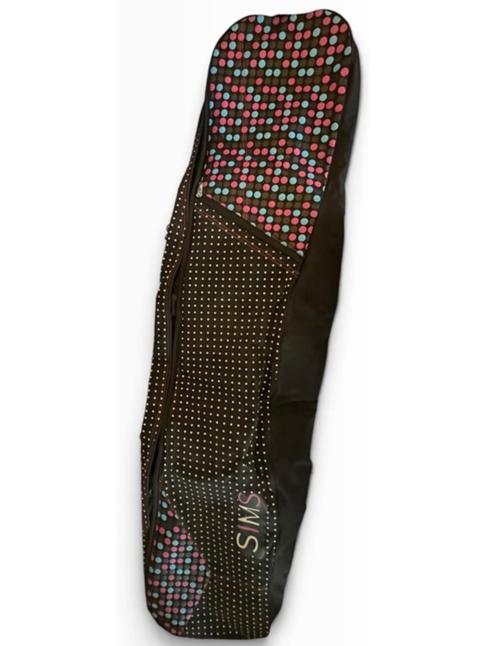 SIMS Polka Dot Patterned Ski or Snowboard Bag with Padded Interior